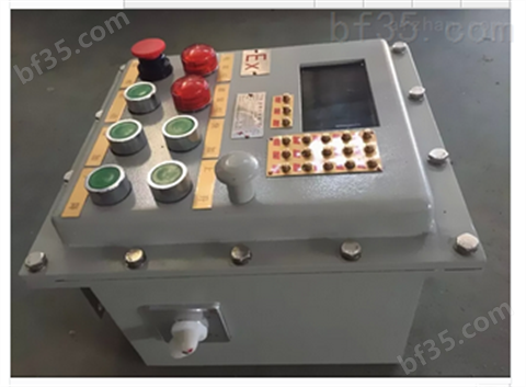 钢板焊接防爆配电箱/定制Q235碳钢防爆箱