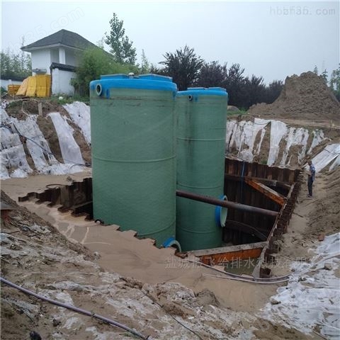 双筒式一体化雨污水提升泵站井​
