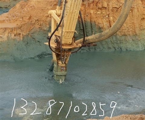 清淤用挖掘机改装液压泥浆泵